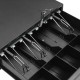 Heavy Duty Cash Drawer Box Money Box POS Register RJ-11 Key Lock With 4 Bill 5 Coin Trays Heavy Duty Cash Drawer Box Money Box POS Register RJ-11 Key Lock With 4 Bill 5 Coin Trays