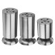 Height Adjustable Furniture Leg Feet Silver Stainless Steel Support for Table Bed Sofa Level Chair Height Adjustable Furniture Leg Feet Silver Stainless Steel Support for Table Bed Sofa Level Chair
