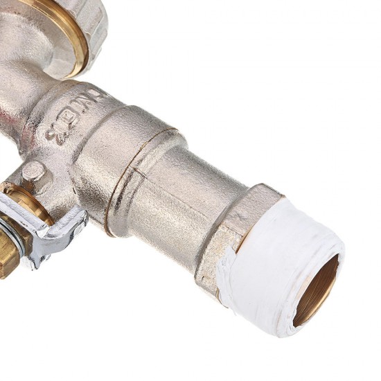 IBC Tank Adapter S60X6 to 1/2'' Lever Brass Garden Tap Hose Connector