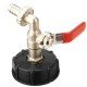 IBC Tote Tank Valve Drain Adapter 1/2'' Garden Hose Faucet Water Connector Tool IBC Tote Tank Valve Drain Adapter 1/2'' Garden Hose Faucet Water Connector Tool