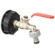 IBC Tote Tank Valve Drain Adapter 1/2'' Garden Hose Faucet Water Connector Tool IBC Tote Tank Valve Drain Adapter 1/2'' Garden Hose Faucet Water Connector Tool