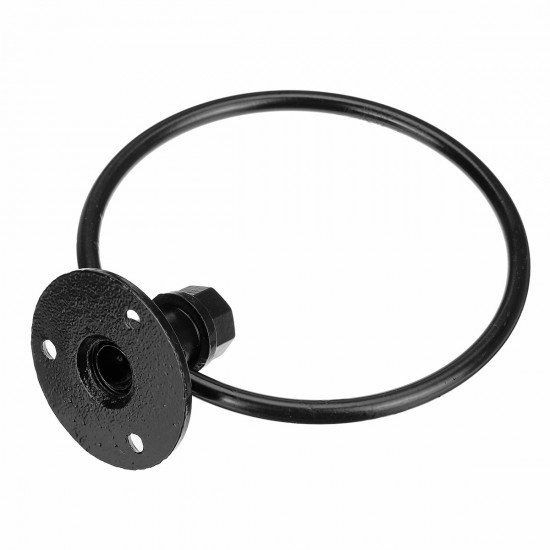 Iron Art Hardware Pendant Towel Ring Retro Round Towel Rack Bathroom Shelf Towel Bar Iron Art Hardware Pendant Towel Ring Retro Round Towel Rack Bathroom Shelf Towel Bar