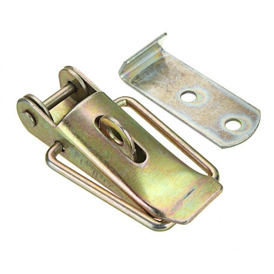 Iron Toggle Catch Latch Hasp Clamp Clip Duck Billed Buckles for Wood Box Case