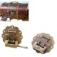 Jewelry Boxes Decorated Lock Ancient Antique Lock Horizontal Open Padlock Buckle with Lace