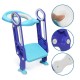 Kids Baby Toddler Potty Training Toilet Seat & Step Ladder Soft Cushion Kids Baby Toddler Potty Training Toilet Seat & Step Ladder Soft Cushion