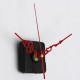 Kit Quartz Clock Movement Spindle Mechanism Parts Tool Set with Red Hands DIY