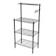 Kitchen Shelf Storage Rack Floor Shower Restroom Organizer Holder