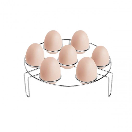 Kitchen Steamer Basket + Egg Steamer Rack Divider Accessories for Instants Pot