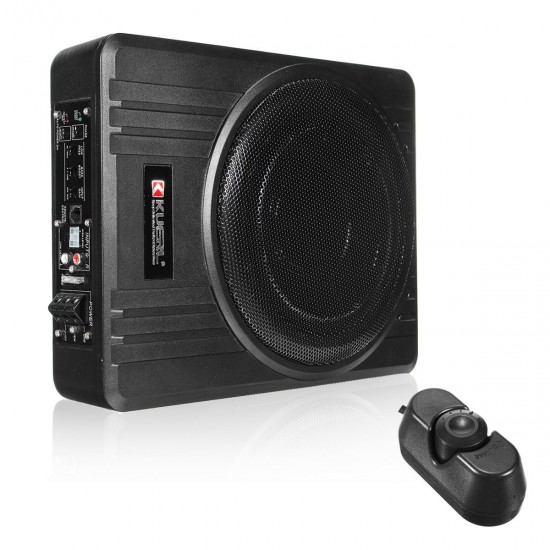 Kuerl 10 Inch 600W Power Under Seat Enclosed Car Subwoofer Amplifier Bass Speaker Kuerl 10 Inch 600W Power Under Seat Enclosed Car Subwoofer Amplifier Bass Speaker