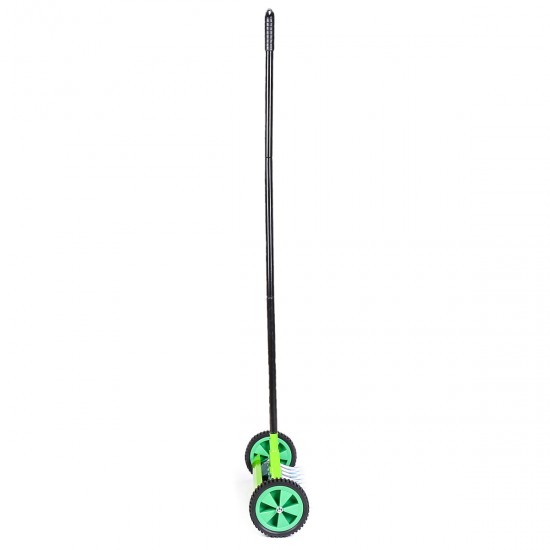 Lawn Roller Outdoor Garden Lawn Aerator With Long Handle Spike Type Grass Roller Lawn Roller Outdoor Garden Lawn Aerator With Long Handle Spike Type Grass Roller