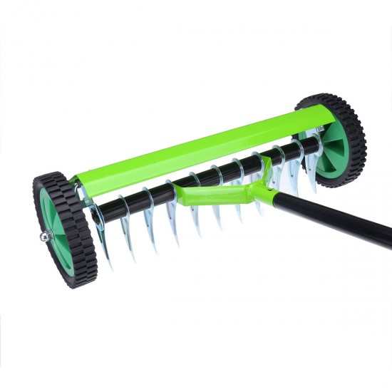 Lawn Roller Outdoor Garden Lawn Aerator With Long Handle Spike Type Grass Roller Lawn Roller Outdoor Garden Lawn Aerator With Long Handle Spike Type Grass Roller