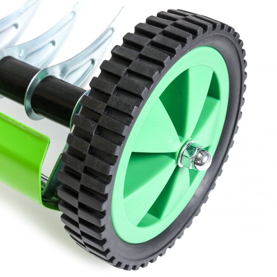 Lawn Roller Outdoor Garden Lawn Aerator With Long Handle Spike Type Grass Roller Lawn Roller Outdoor Garden Lawn Aerator With Long Handle Spike Type Grass Roller