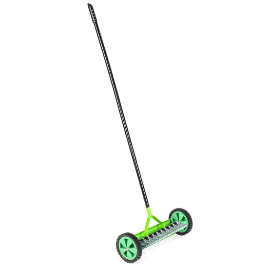 Lawn Roller Outdoor Garden Lawn Aerator With Long Handle Spike Type Grass Roller Lawn Roller Outdoor Garden Lawn Aerator With Long Handle Spike Type Grass Roller