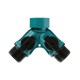Lawn Sprinkler Automatic Garden Water Sprinklers Irrigation Rotation 360° US Lawn Sprinkler Automatic Garden Water Sprinklers Irrigation Rotation 360° US