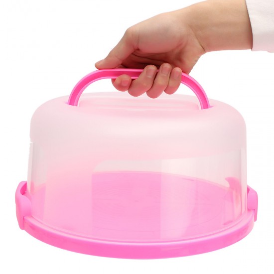 Locking Portable Cake Cupcake Pretension Case Box Carrier Storage Container Kitchen