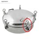 M12 Sanitary Vessel Manhole Handwheel Handle Lifting Ring for Tank Manway Cover M12 Sanitary Vessel Manhole Handwheel Handle Lifting Ring for Tank Manway Cover