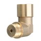 M18X1.5 Angled Lambda O2 Oxygen Sensor Extension Spacer Brass For Decat M18X1.5 Angled Lambda O2 Oxygen Sensor Extension Spacer Brass For Decat