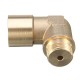 M18X1.5 Angled Lambda O2 Oxygen Sensor Extension Spacer Brass For Decat M18X1.5 Angled Lambda O2 Oxygen Sensor Extension Spacer Brass For Decat