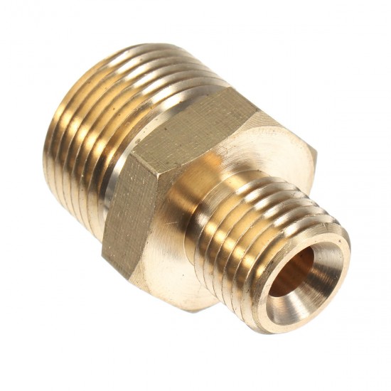 M22 Male to 1/4'' Male Adapter Brass Pressure Washer Hose Quick Connect Coupling Fitting for Karcher M22 Male to 1/4'' Male Adapter Brass Pressure Washer Hose Quick Connect Coupling Fitting for Karcher