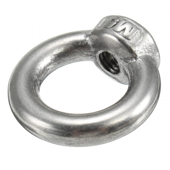 M3 M4 M5 M6 Ring Shape Lifting Eye Nut Female 304 Stainless Steel Eye Nut M3 M4 M5 M6 Ring Shape Lifting Eye Nut Female 304 Stainless Steel Eye Nut