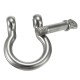 M4 M5 M6 D Ring Bow Shackle with Screw Pin 304 Stainless Steel Bracelet Shackle