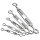 M4/5/6/8/10 Turn Buckle Stainless Steel Eye/Eye Turn Buckle Wire Rope Tensioner M4/5/6/8/10 Turn Buckle Stainless Steel Eye/Eye Turn Buckle Wire Rope Tensioner