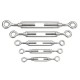 M4/5/6/8/10 Turn Buckle Stainless Steel Eye/Eye Turn Buckle Wire Rope Tensioner M4/5/6/8/10 Turn Buckle Stainless Steel Eye/Eye Turn Buckle Wire Rope Tensioner