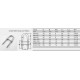 M6 304 Stainless Steel U Shaped Bolt Thread with Spacer Plate Hex Nut Marine Fastener M6 304 Stainless Steel U Shaped Bolt Thread with Spacer Plate Hex Nut Marine Fastener