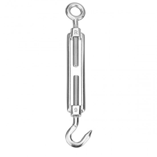 M6 Turnbuckles M3 Stainless Steel Wire Rope Thimble M3 Clip Swage for Marine Boat Shade Sail