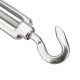 M6 Turnbuckles M3 Stainless Steel Wire Rope Thimble M3 Clip Swage for Marine Boat Shade Sail