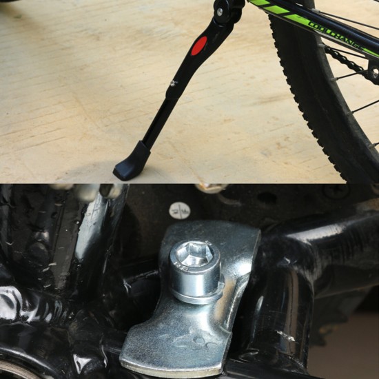MTB Bike Prop Kickstand Bicycle Side Rear Kick Stand Parking Support Adjustable