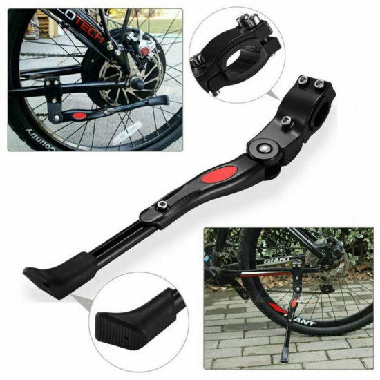 MTB Bike Prop Kickstand Bicycle Side Rear Kick Stand Parking Support Adjustable