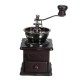 Manual Coffee Bean Grinder Spice Herbs Vintage Retro Hand Grinding Tool Wooden Burr Mill