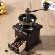 Manual Coffee Bean Grinder Spice Herbs Vintage Retro Hand Grinding Tool Wooden Burr Mill Manual Coffee Bean Grinder Spice Herbs Vintage Retro Hand Grinding Tool Wooden Burr Mill