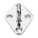 Marine Diamond shaped Fitting Cruise Hardware 316 Stainless Steel Sail Hardware