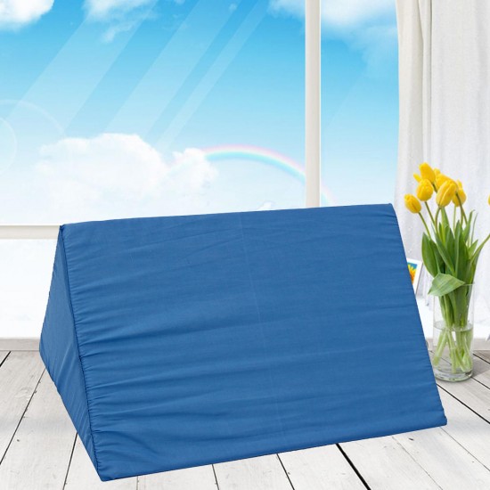 Memory Foam Orthopedic Acid Reflux Bed Wedge Pillow Back Leg Elevation Cushion Support Cover Pad