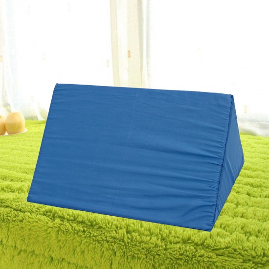 Memory Foam Orthopedic Acid Reflux Bed Wedge Pillow Back Leg Elevation Cushion Support Cover Pad