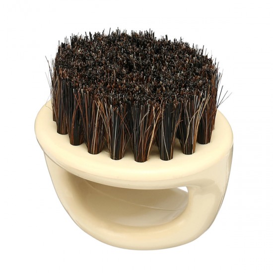 Mens Boar Hair Bristle Comb Beard Mustache Brush Oval Handheld Moustache Cleaning Brush Mens Boar Hair Bristle Comb Beard Mustache Brush Oval Handheld Moustache Cleaning Brush