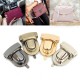 Metal Oval Shape Clasp Turn Twist Lock for DIY Handbag Bag Purse