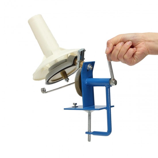 Metal large Yarn Fiber Wool String Ball Winder Hand Operated Needlecraft Tool Metal large Yarn Fiber Wool String Ball Winder Hand Operated Needlecraft Tool