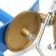 Metal large Yarn Fiber Wool String Ball Winder Hand Operated Needlecraft Tool Metal large Yarn Fiber Wool String Ball Winder Hand Operated Needlecraft Tool