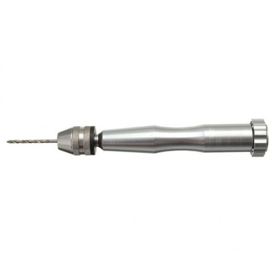 Mini Micro Aluminum Hand Cutting Tools With Keyless Chuck + 10 Twist Bits Mini Micro Aluminum Hand Cutting Tools With Keyless Chuck + 10 Twist Bits