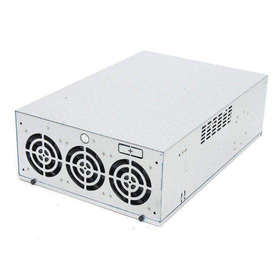 Mining Frame Case Mining Frame Rig Graphics Case For 6/8GPU with 5 Fans Air Frame Bitcoin