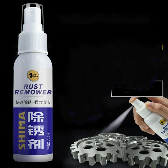 Multipurpose Rust Remover Spray Tools Kit Rust Repair Stain For Car Metal Rescue