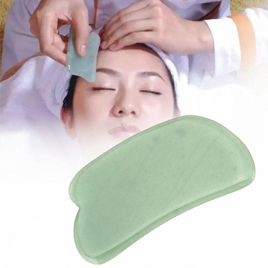 Natural Jade Stone Gua Sha Body And Face Guasha Board Massager Massage Tool Accessories