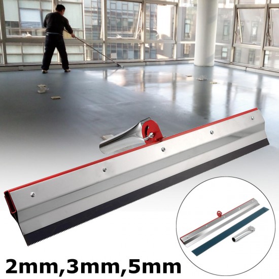 Notched Squeegee Epoxy Cement Painting Coating Self Leveling Flooring Gear Rake 2 3 5mm Tools Kit Notched Squeegee Epoxy Cement Painting Coating Self Leveling Flooring Gear Rake 2 3 5mm Tools Kit