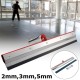 Notched Squeegee Epoxy Cement Painting Coating Self Leveling Flooring Gear Rake 2 3 5mm Tools Kit Notched Squeegee Epoxy Cement Painting Coating Self Leveling Flooring Gear Rake 2 3 5mm Tools Kit