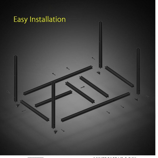 Open Air Mining Miner Frame Stackable Case For VEDDHA V3D 8 GPU ETH ZEC ZCash