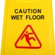 Plastic Caution Wet Floor Folding Safety Sign Cleaning Slippery Warning