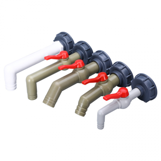 Plastic IBC Tank Adapter S60X6 Garden Hose Faucet Connector Water Tank Hose Replacement Connector Fitting 1/2'' 3/4'' 1'' Style A Plastic IBC Tank Adapter S60X6 Garden Hose Faucet Connector Water Tank Hose Replacement Connector Fitting 1/2'' 3/4'' 1'' Style A